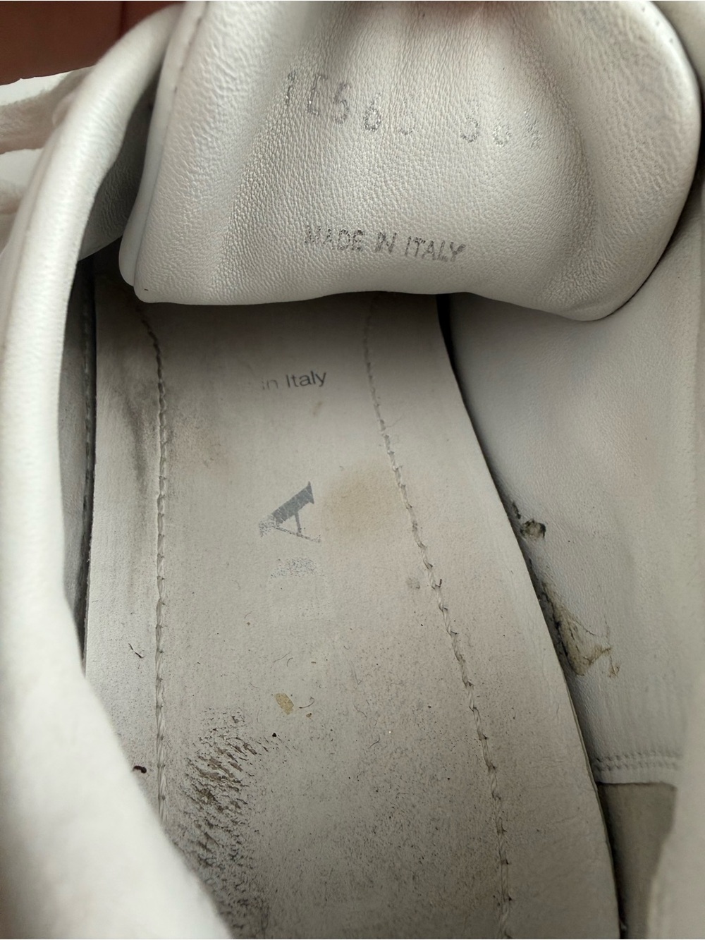Prada women size 6.5 White Leather Platform Lace-Up Sneakers - Picture 8 of 10